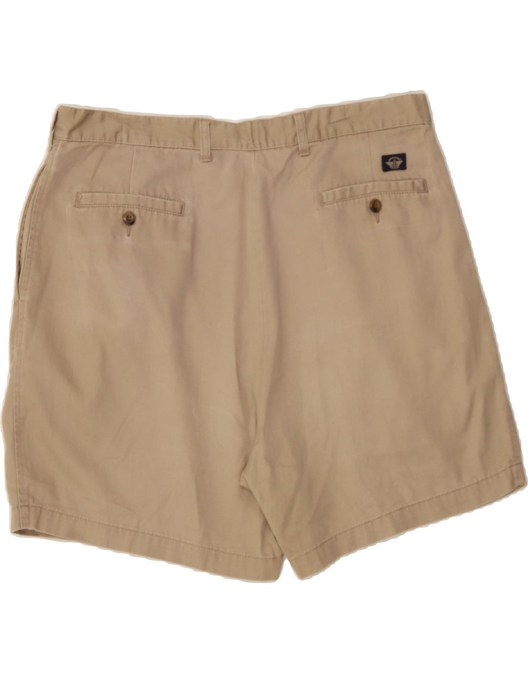 DOCKERS Womens Khakis Pegged Chino Shorts W36 XL Beige Vintage Dockers and Second-Hand Dockers from Messina Hembry 