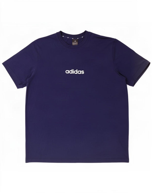 Adidas muška majica s grafičkim motivima XL tamnoplavi pamuk