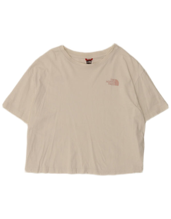 The North Face ženska majica kratkih rukava UK 16 Veliki bijeli pamuk