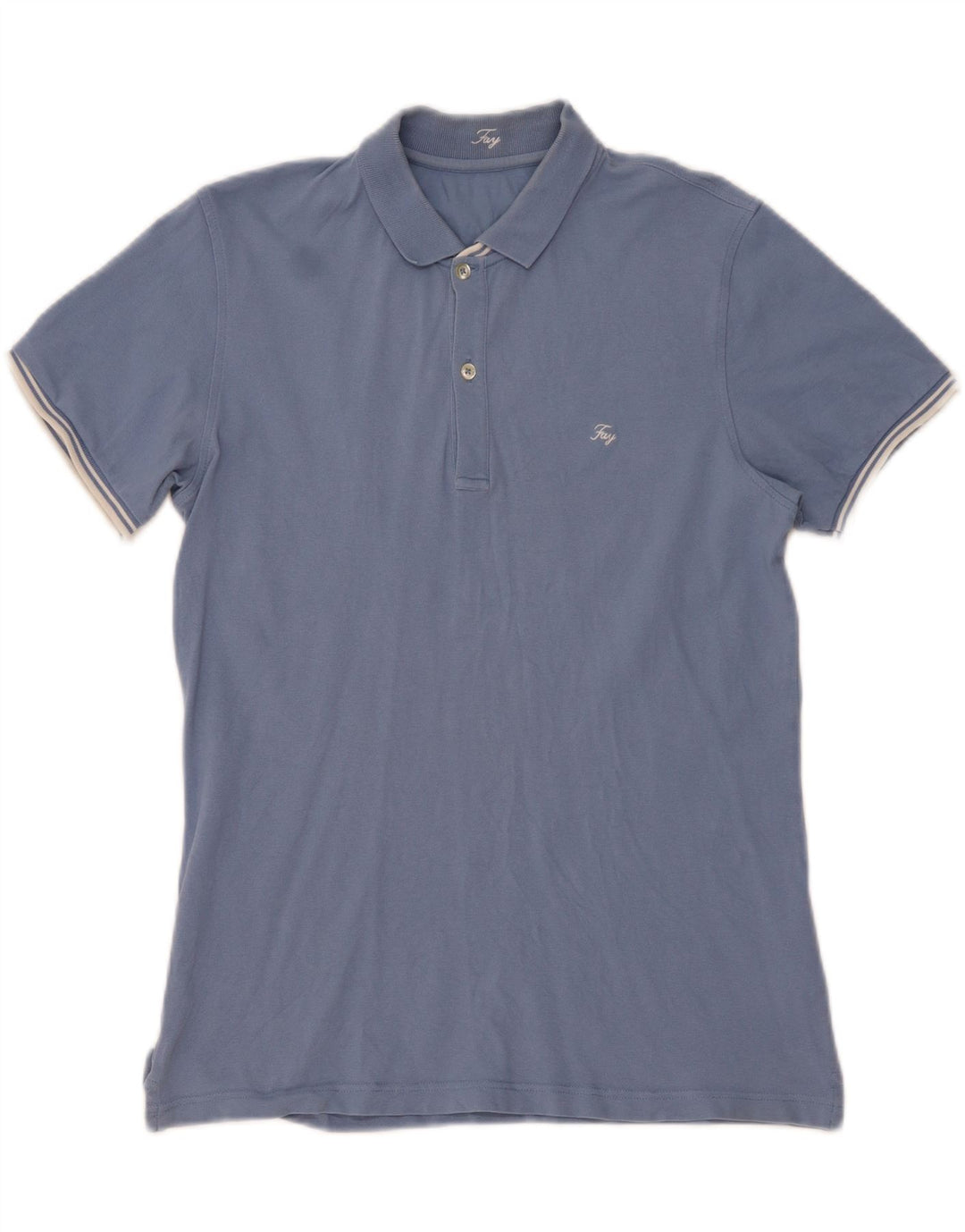 Fay muška polo majica Large Blue Pamuk
