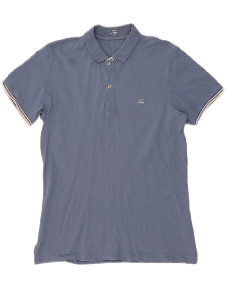Fay muška polo majica Large Blue Pamuk