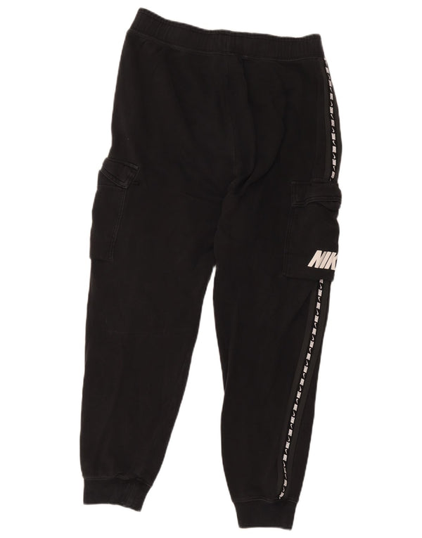Nike Ženske Graphic Capri Trenirke Hlače Joggers UK 10 Male crne