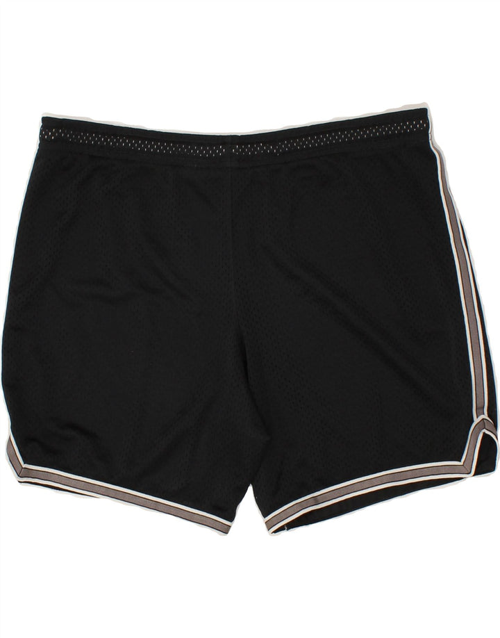 NIKE Womens Sport Shorts UK 8/10 Small Black Polyester Vintage Nike and Second-Hand Nike from Messina Hembry 