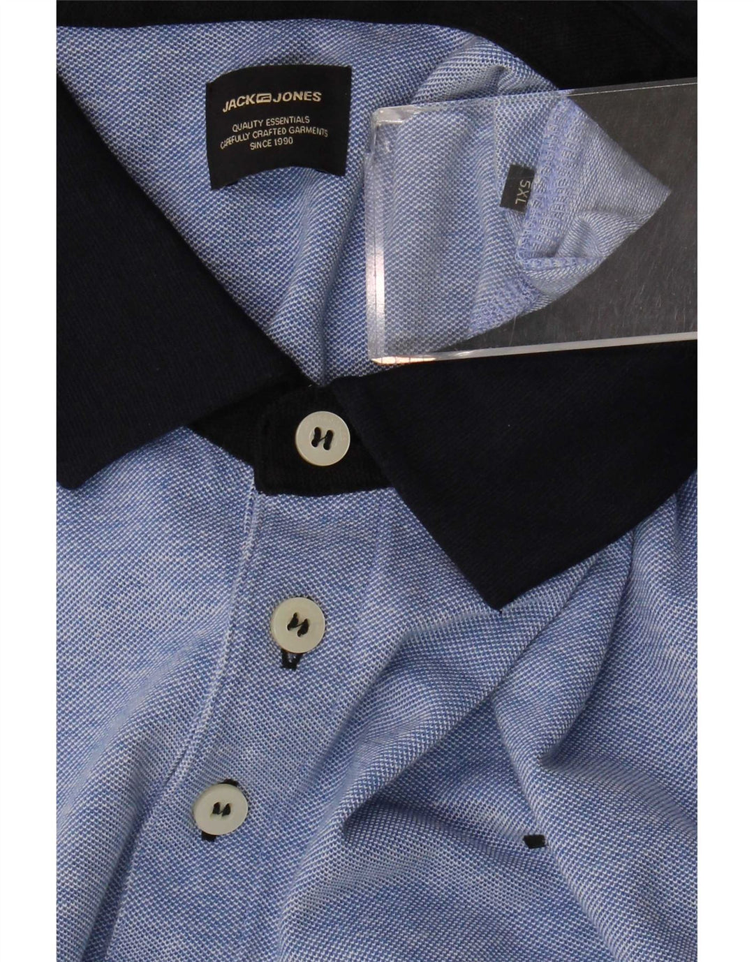 Jack & Jones muška polo majica 5XL plava boja
