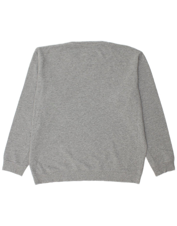 LYLE & SCOTT Muški pulover s okruglim izrezom 2XL sivi pamuk