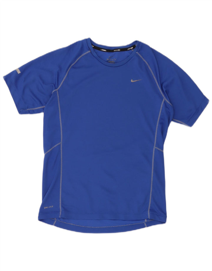 Nike Dri Fit T-Shirt Top Small Blue