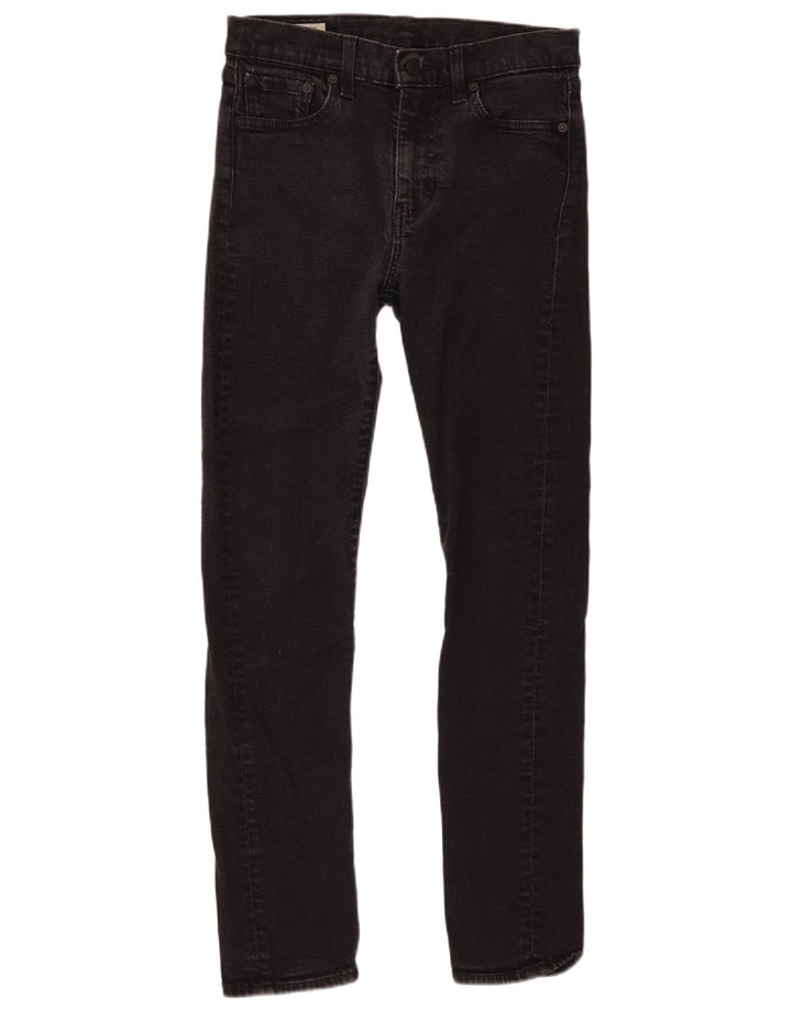 Levi's muške uske traperice W30 L29 crni pamuk
