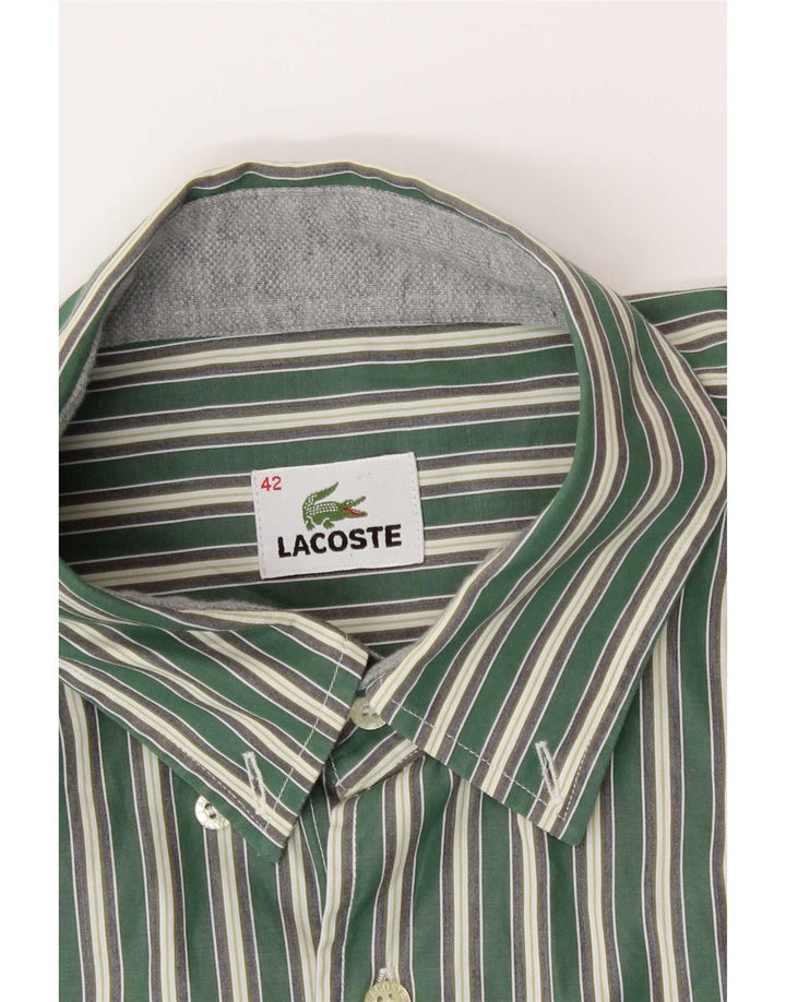Lacoste muška košulja veličine 42 velike zelene pruge