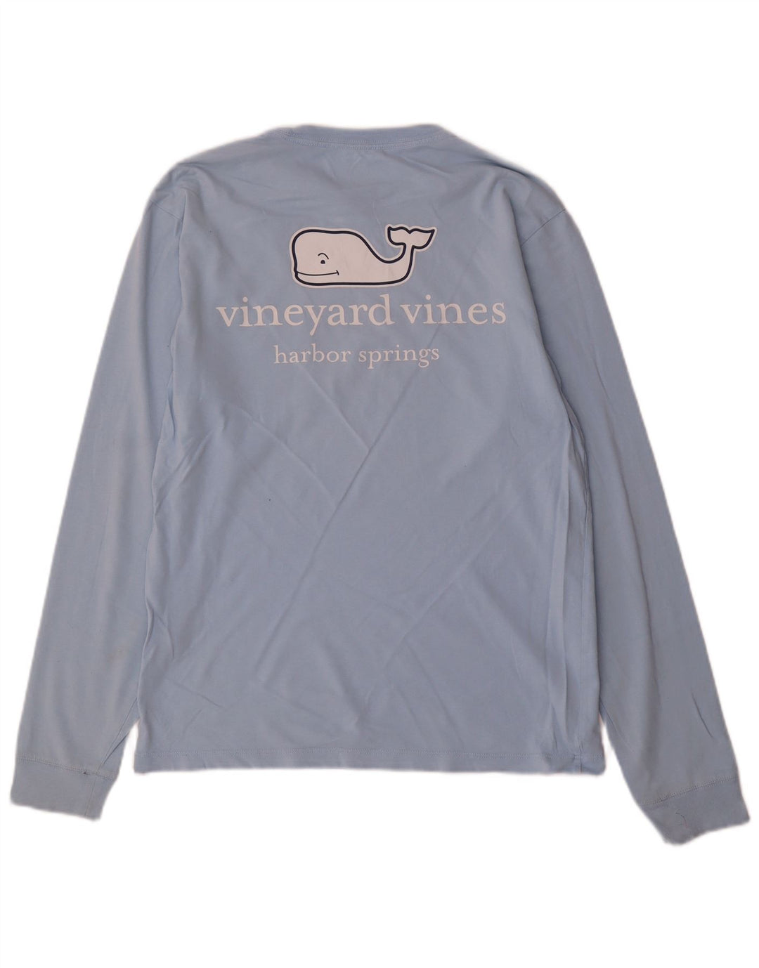 VINEYARD VINES Muška grafička majica dugih rukava XS plavi pamuk