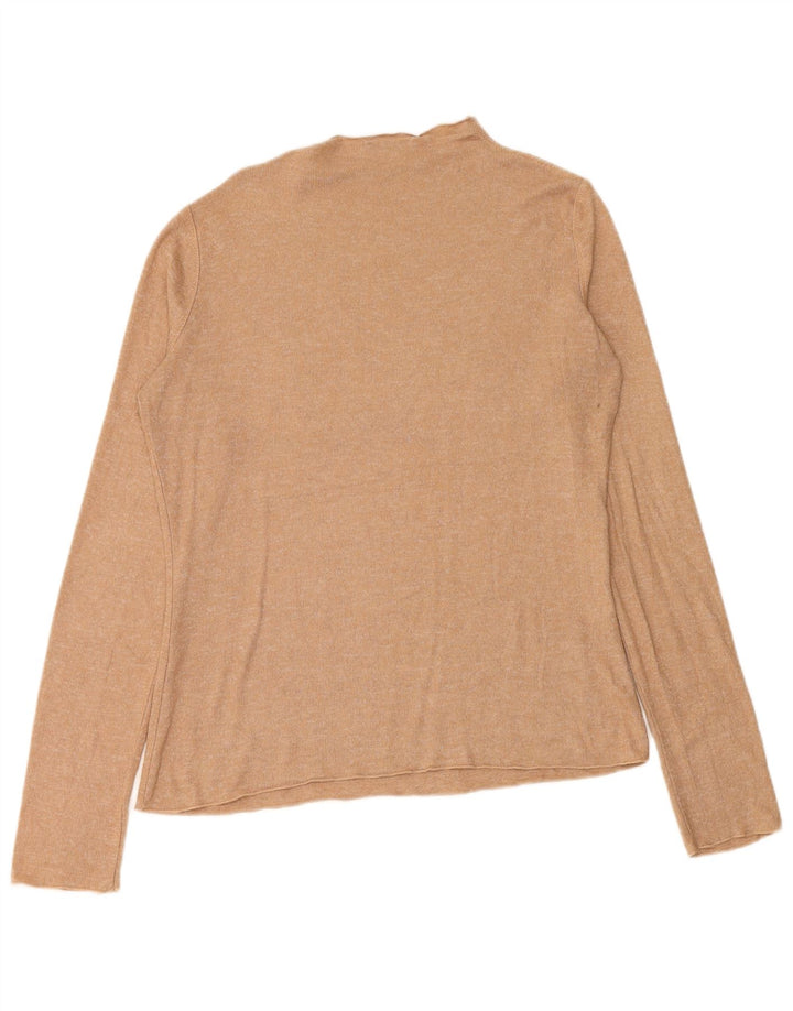 Zara ženska majica dugih rukava UK 16 Large Beige