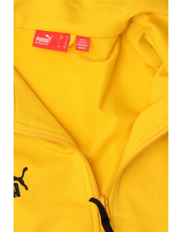 Puma muška gornja jakna trenirke Medium Yellow Colourblock Poliester