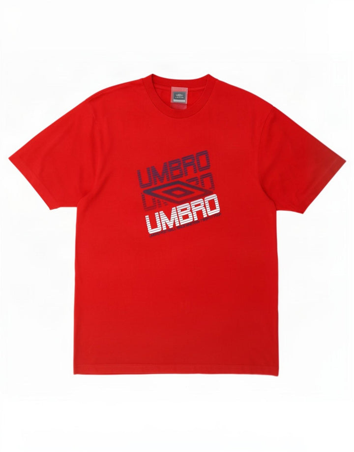 Umbro muška majica s grafičkim motivima, veliki crveni poliester
