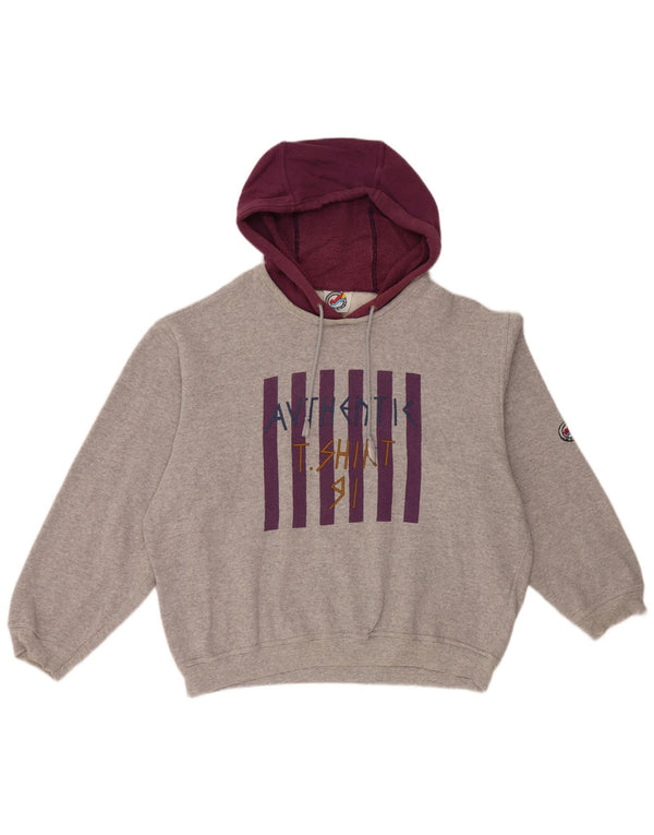 L'Equipe Ženska majica s kapuljačom slobodnog kroja UK 20 2XL, sivi pamuk