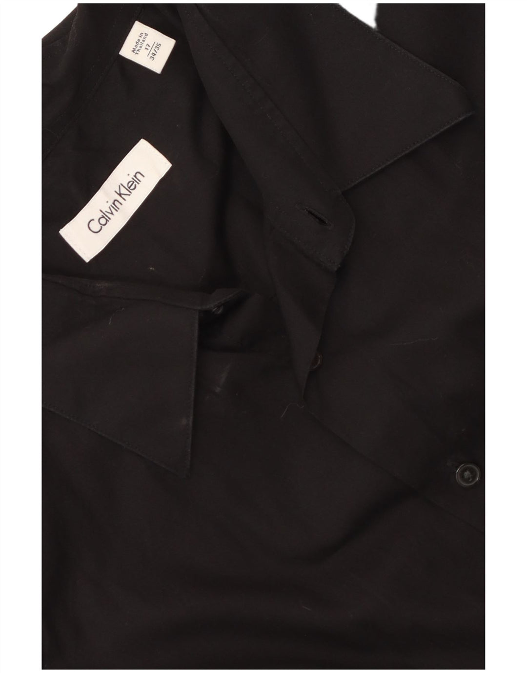 Calvin Klein muška košulja veličina 17 XL crni pamuk