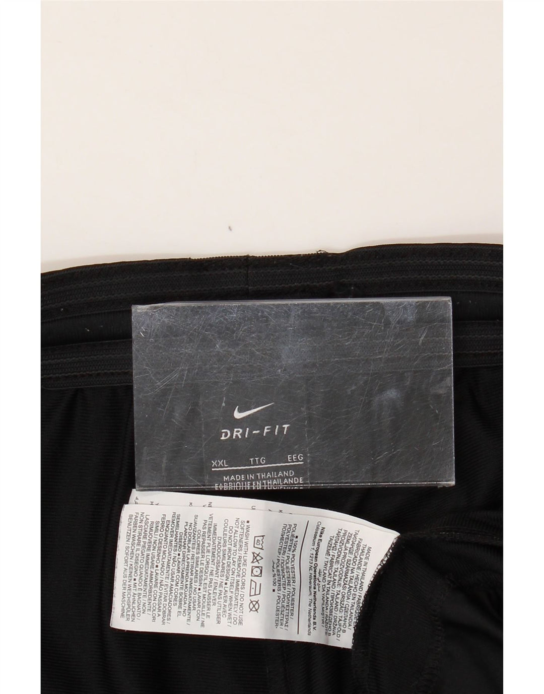 NIKE muške hlače za trenirku Roma 2XL crni poliester u boji