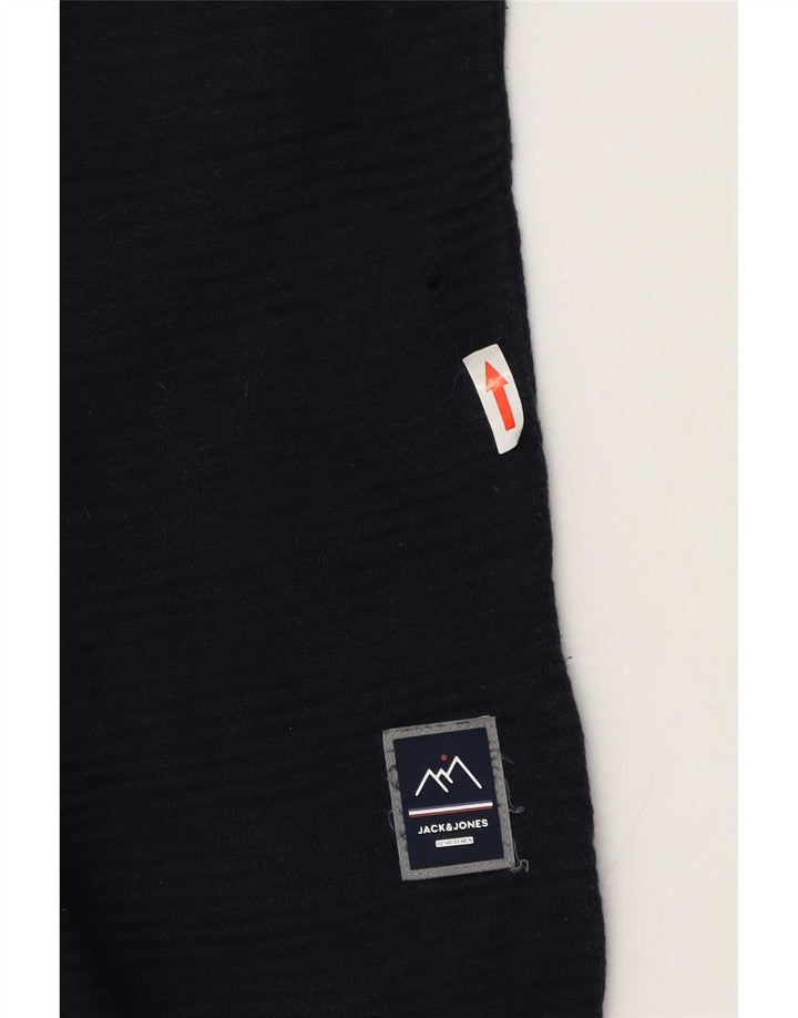 Jack & Jones muški džemper s okruglim izrezom mali tamnoplavi blok boja