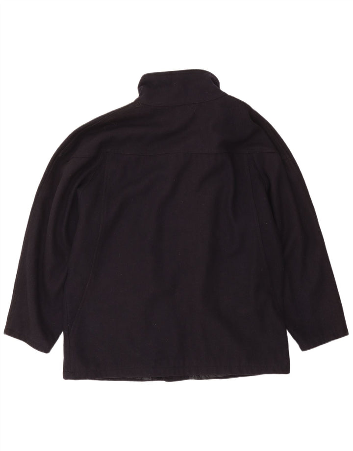 POP 84 Mens Utility Jacket UK 40 Large Navy Blue Polyamide