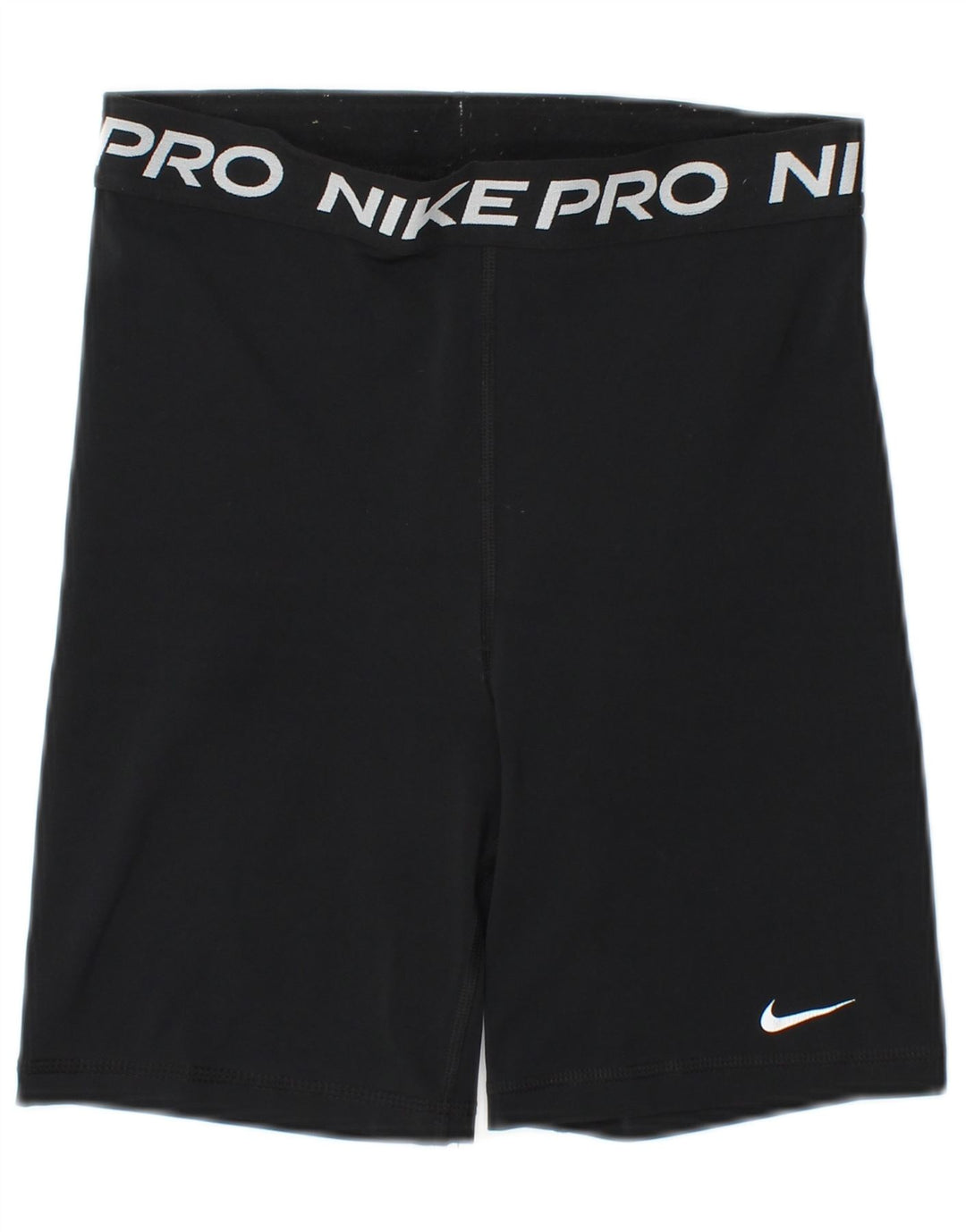 NIKE Ženske Dri Fit Graphic Sport Shorts UK 8 Male crne