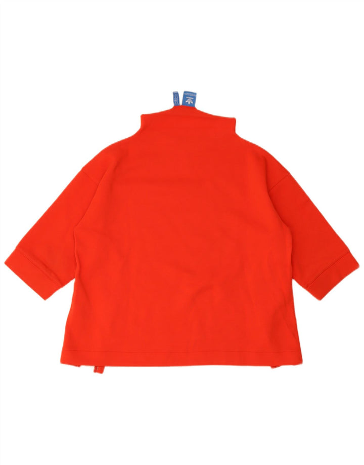 Adidas veliki ženski džemper s grafičkim motivima UK 10 Small Red