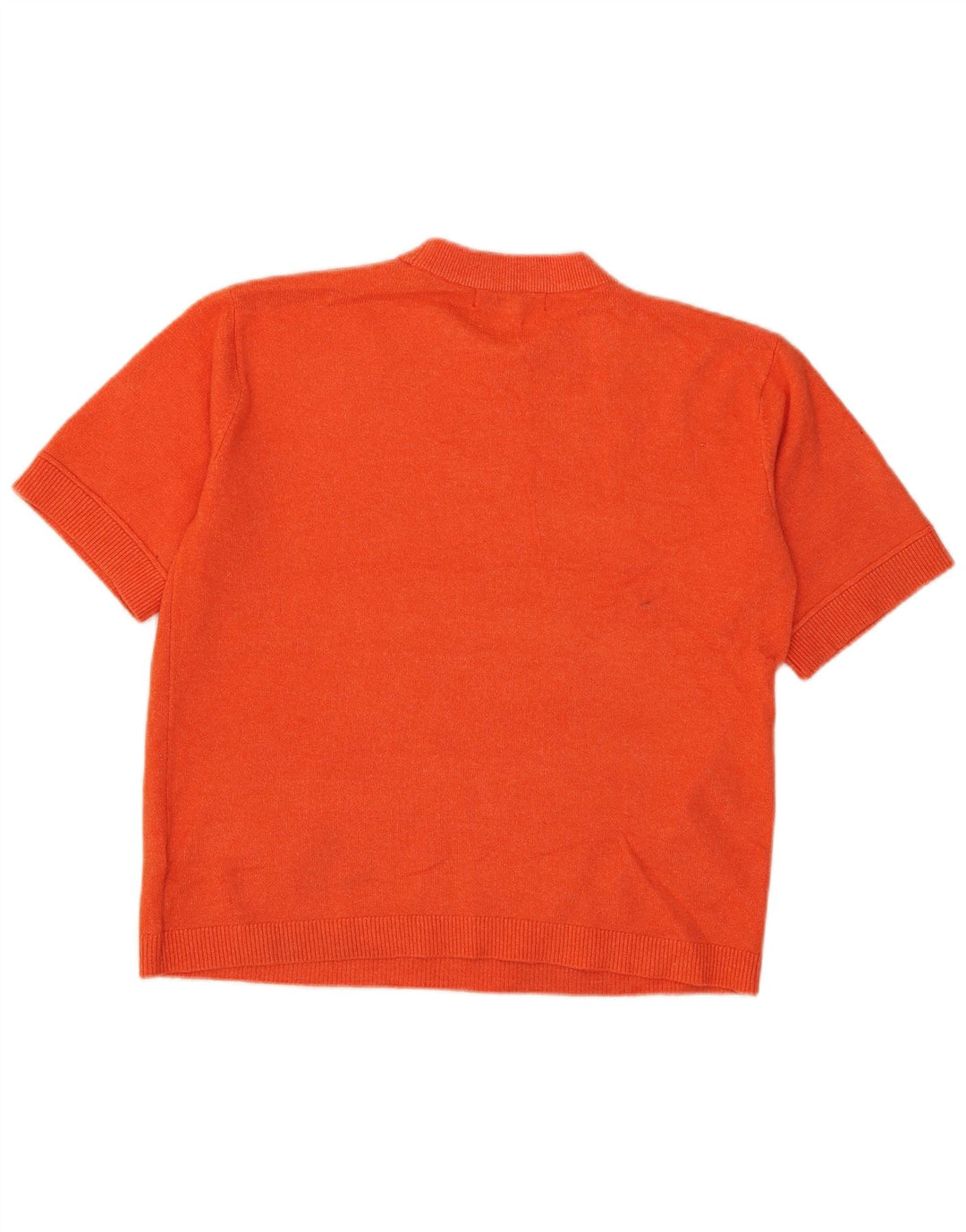 Marks & Spencer ženska majica kratkih rukava UK 10 Small Orange Poliester
