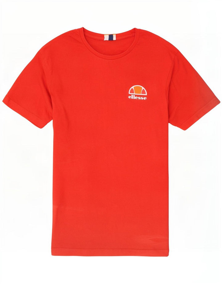 Ellesse muška majica kratkih rukava XS narančasti pamuk