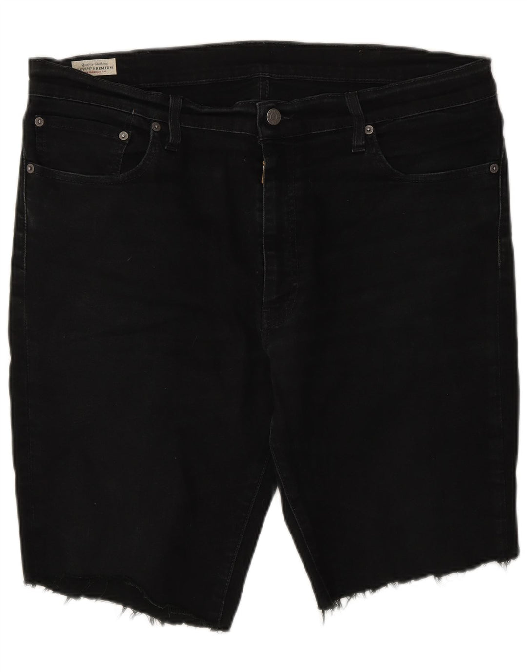 Levi's muške 511 traper kratke hlače W38 XL crni pamuk