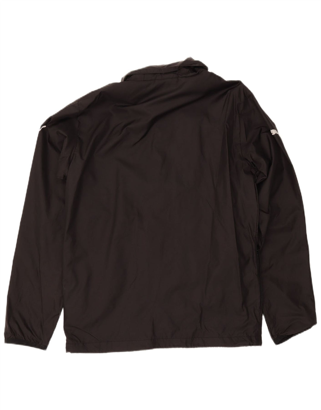 PUMA Muška kišna jakna s kapuljačom UK 38 Srednje crni najlon