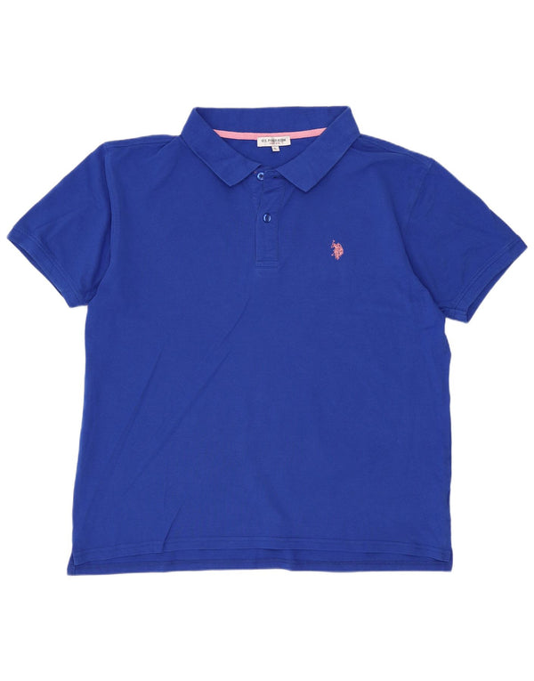 U.S. Polo Assn. Muška košulja XL plavi pamuk