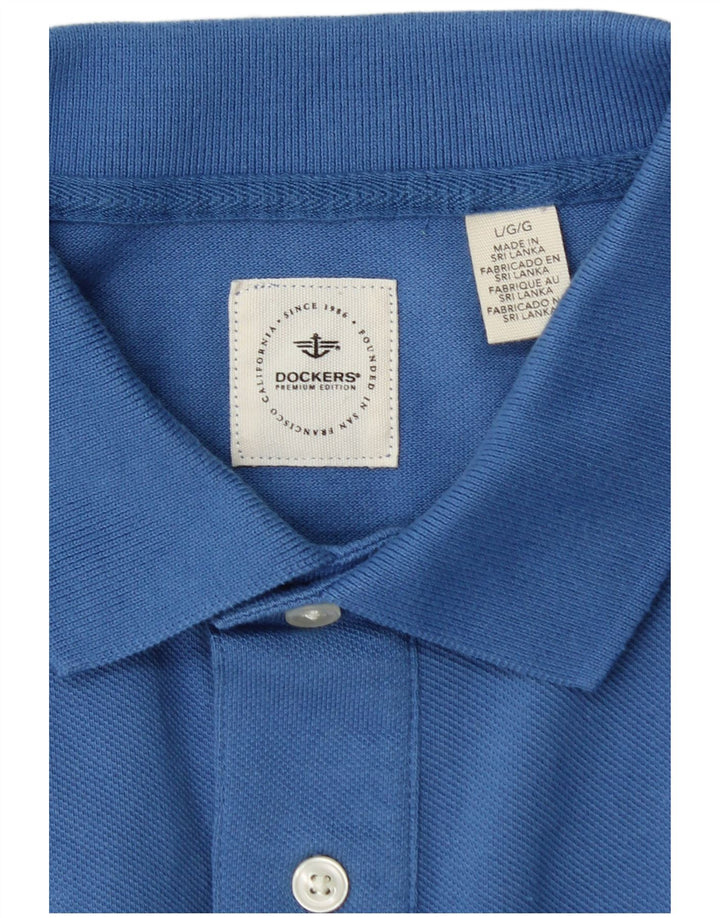 DOCKERS Muška polo majica Large Blue Pamuk