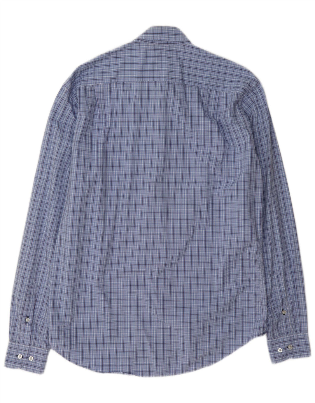 Lacoste muška uska košulja veličine 40 srednje plava karirana