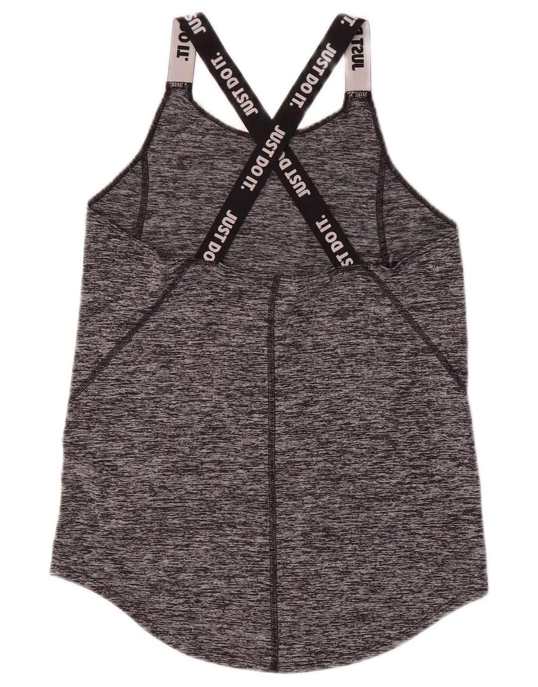 Nike Girls Graphic Vest Top 12-13 Years Veliki sivi flekasti poliester