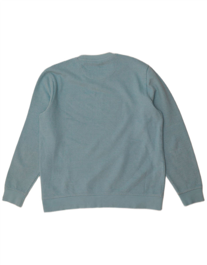 Crew Clothing Muška dukserica Srednje plavi pamuk