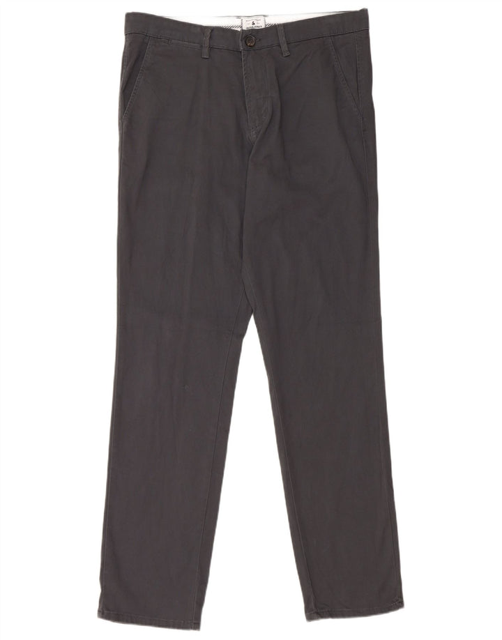 JACK & JONES Muške uske chino hlače W32 L32 Sivi pamuk