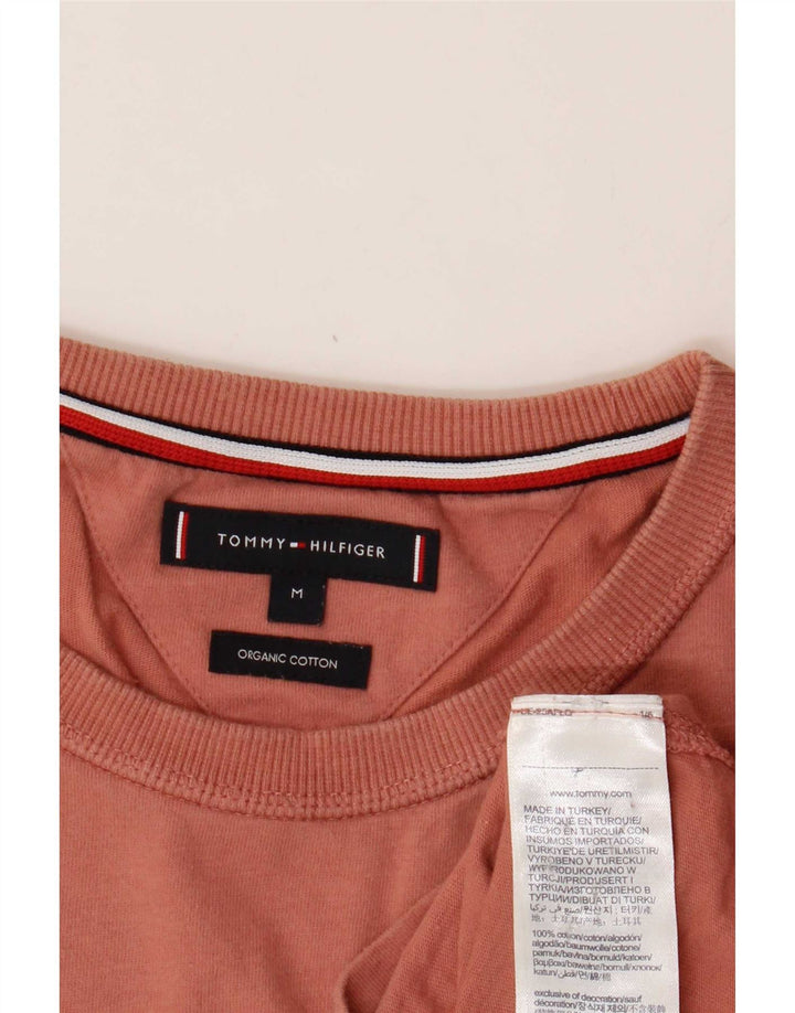 Tommy Hilfiger muška majica kratkih rukava Srednje smeđi pamuk
