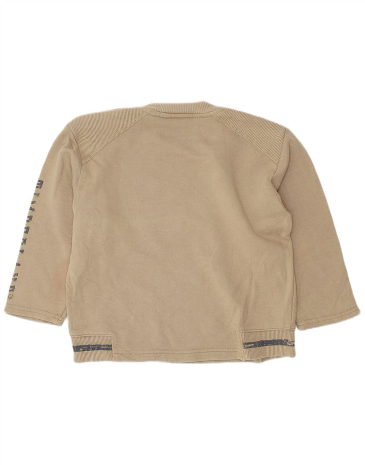 Timberland Boys Graphic Sweatshirt Džemper 2-3 godine bež pamuk