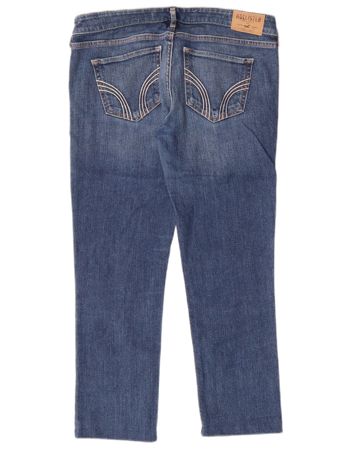 Hollister ženske skraćene traperice US 7 srednje W28 L24 plave