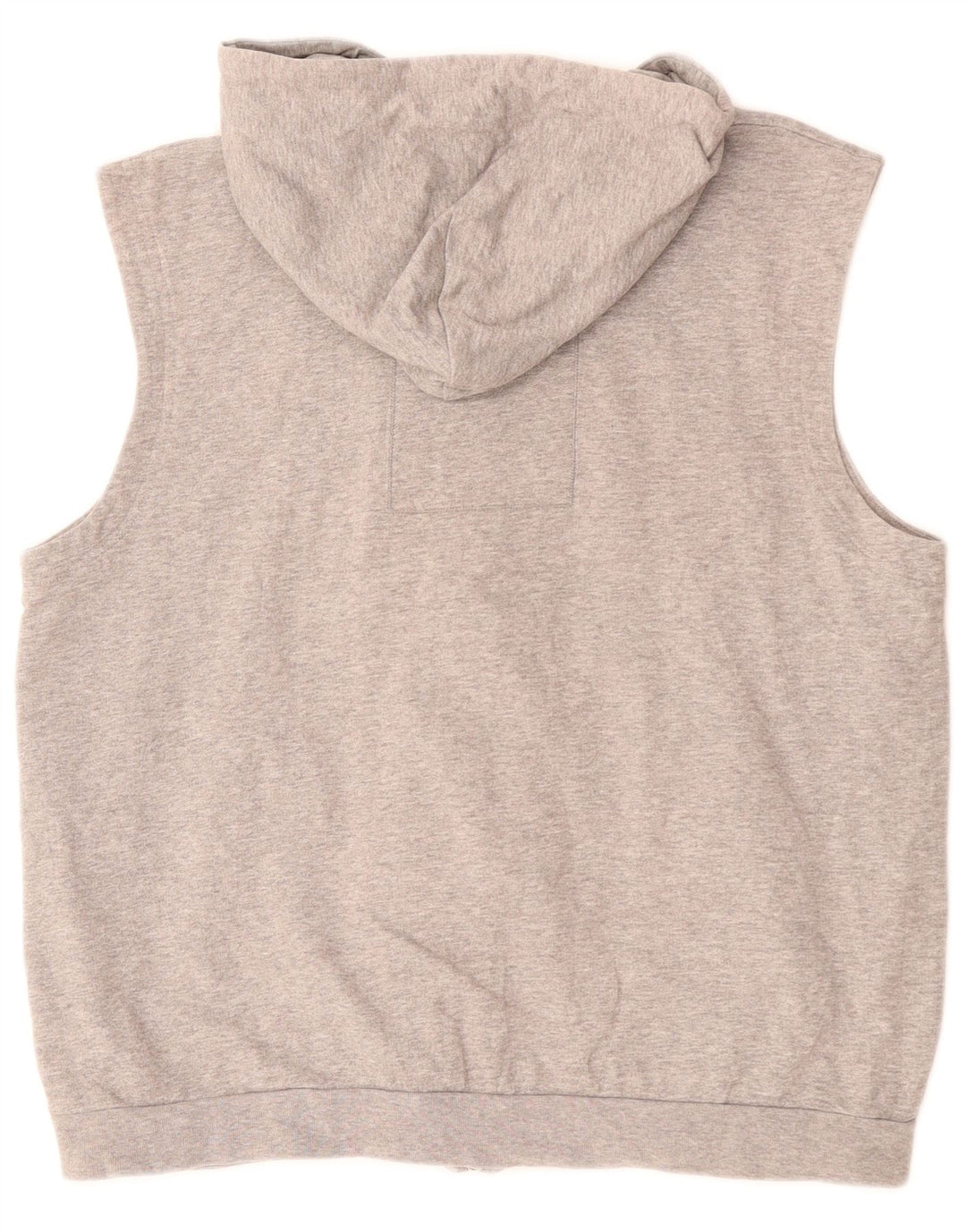 NIKE muški pulover s kapuljačom bez rukava UK 39/41 srednje sivi pamuk