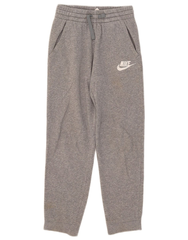 Nike Trenirka za dječake, hlače za trčanje, 10-11 godina, srednje sivi flekasti pamuk