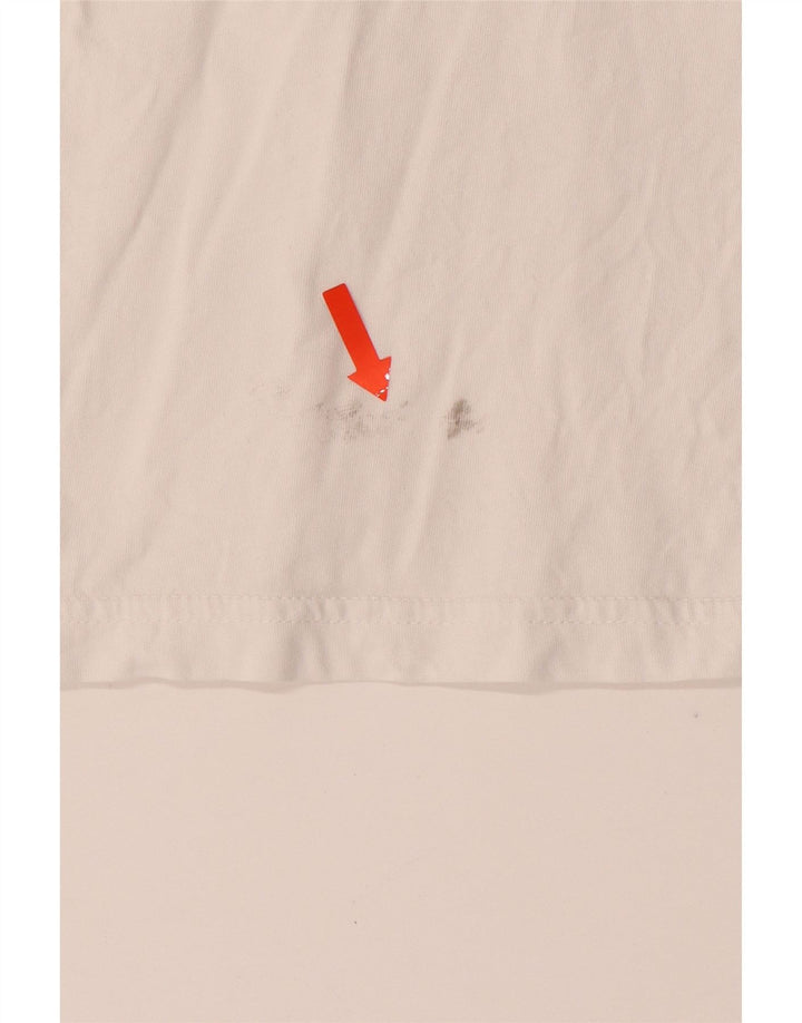ZARA ženski gornji dio kratke bluze UK 10 Small Off White