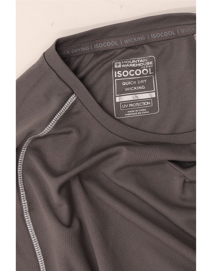 MOUNTAIN WAREHOUSE Muška IsoCool majica kratkih rukava velika siva