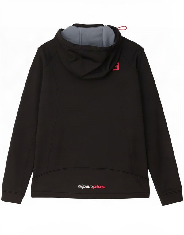 Alpen Moden ženska jakna s kapuljačom UK 18 XL crni poliester