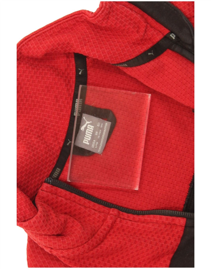 Puma Boys AC Milan gornja jakna trenirke 13-14 godina Red Colourblock