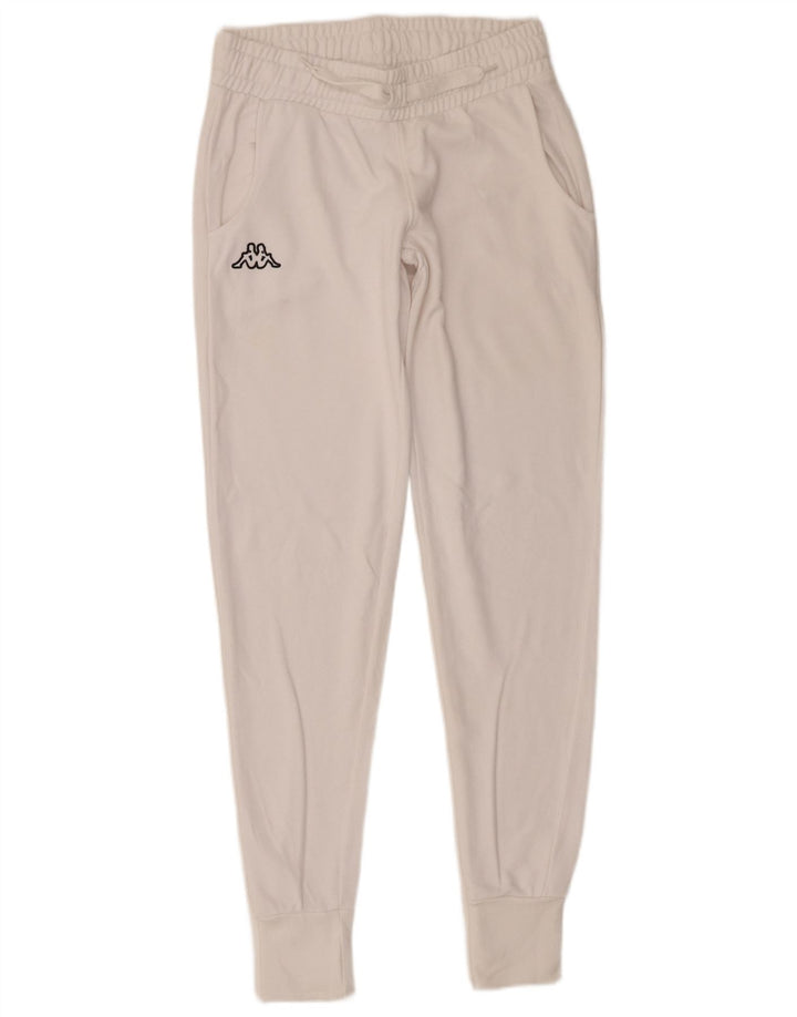 Kappa Ženska trenirka Hlače Joggers UK 10 Small White
