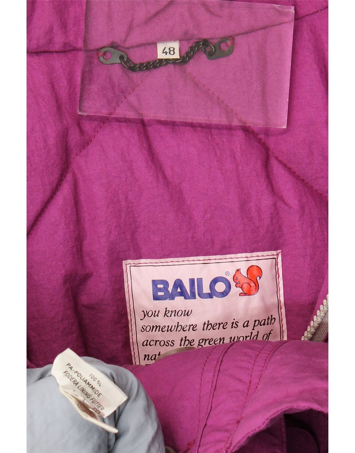 Bailo muška Gore-Tex vjetrovka s kapuljačom IT 48 Srednje ružičasta poliamidna