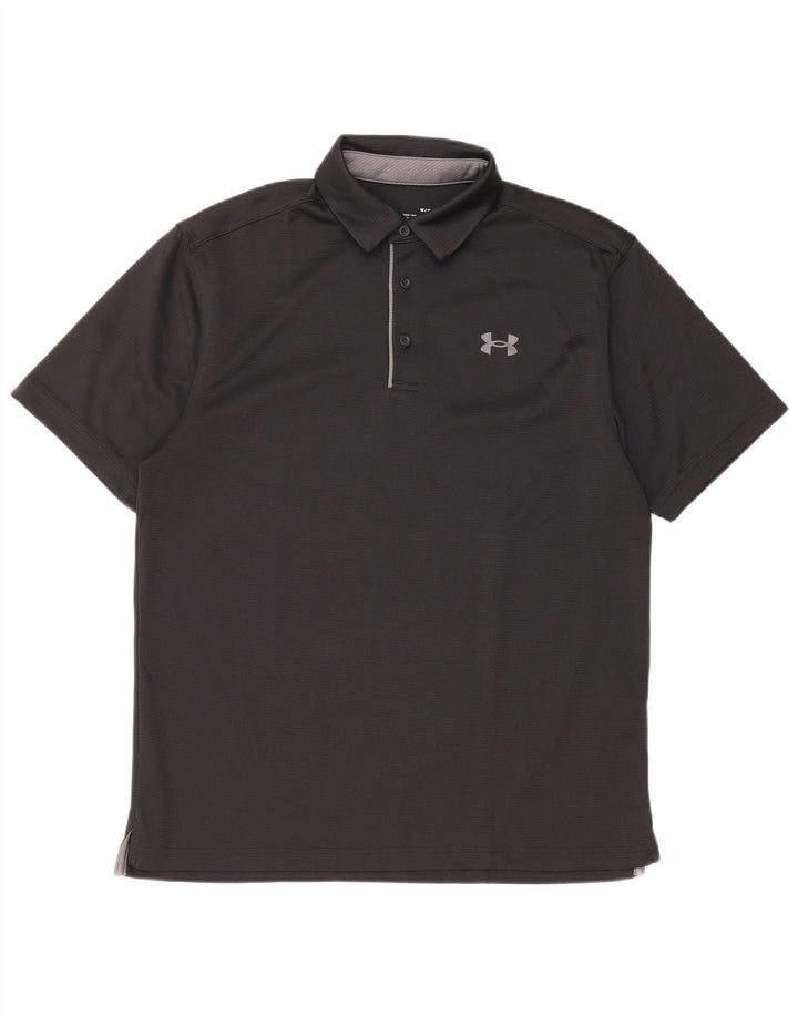 Under Armour muška polo majica srednje crne boje od poliestera