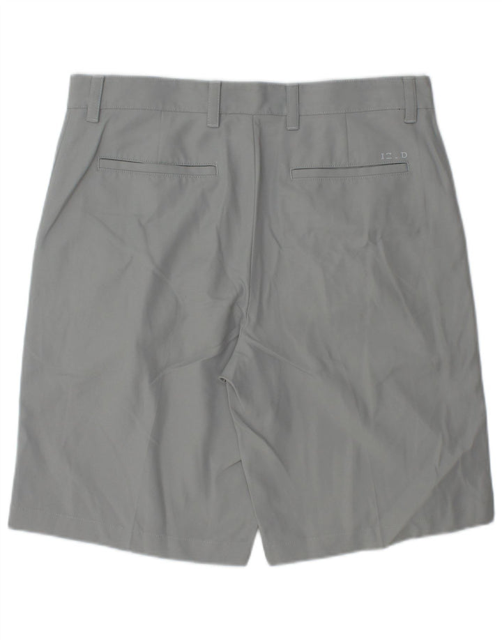 IZOD Muške chino kratke hlače W32 srednje sivi poliester