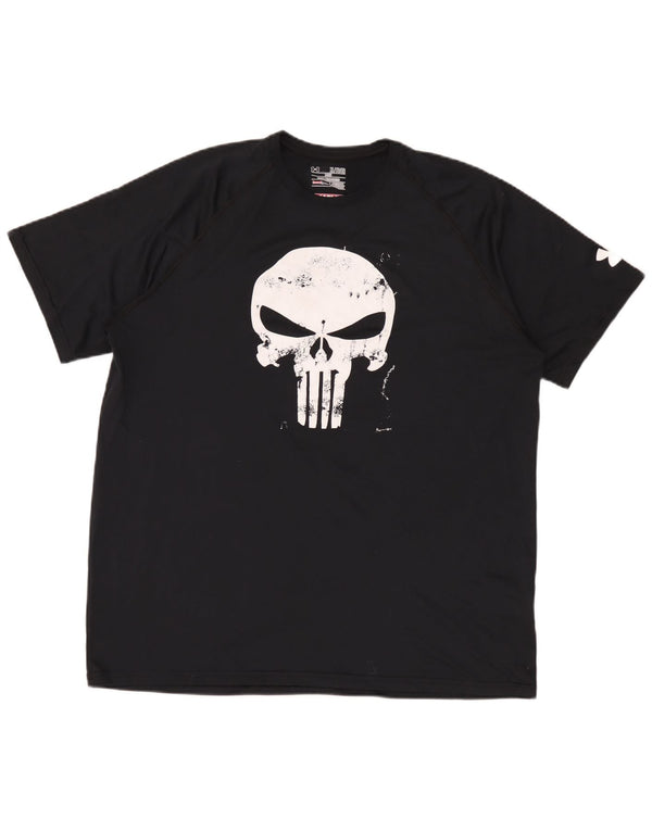 Under Armour muška majica Heat Gear Graphic T-Shirt Top XL crni poliester