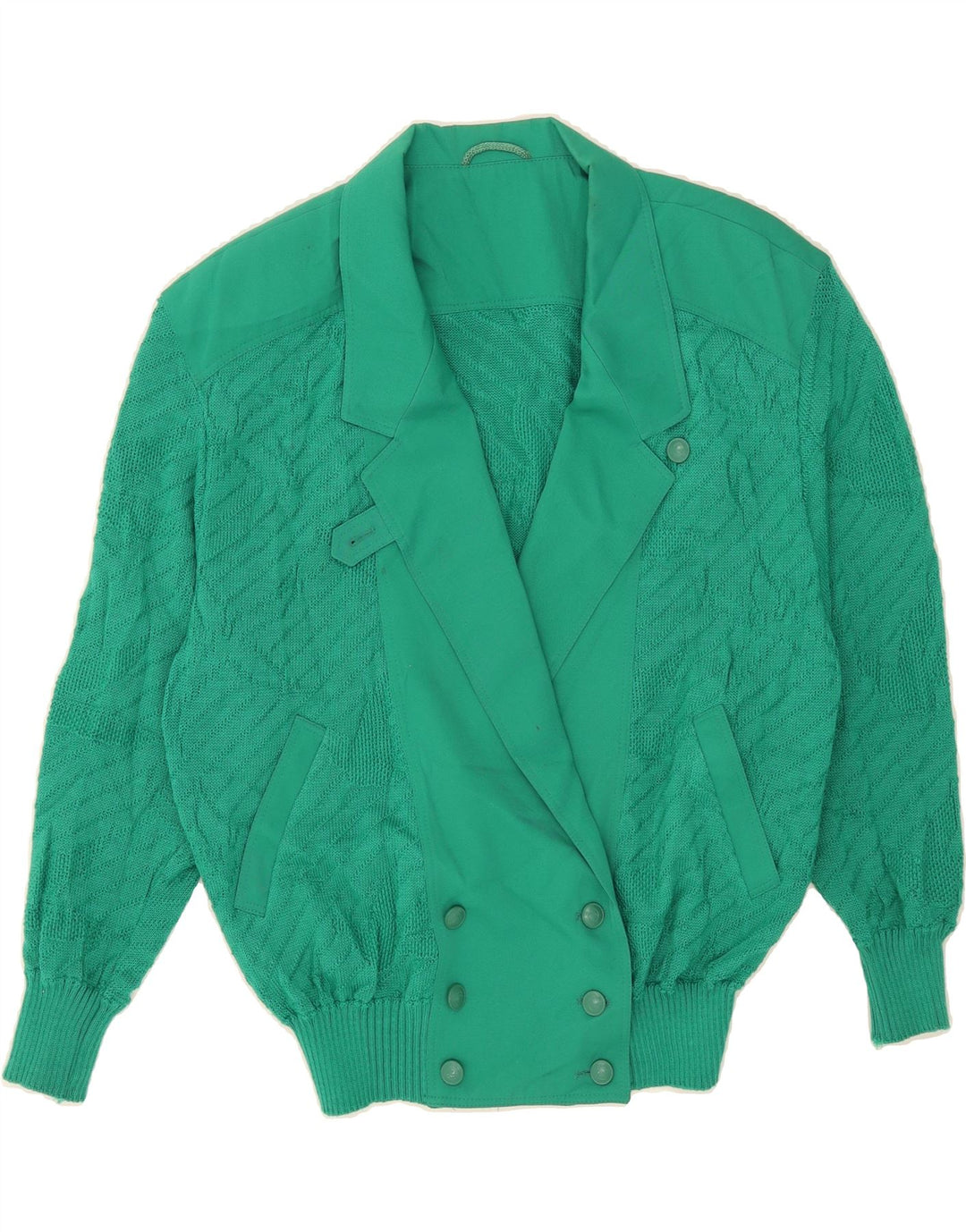 ZARA Womens Cardigan Sweater UK 16 Large Green Vintage Zara and Second-Hand Zara from Messina Hembry 