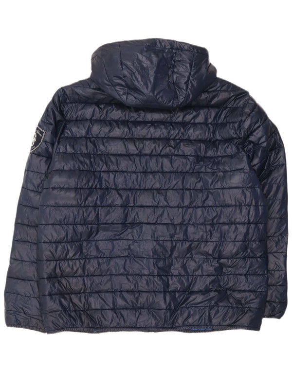 Muška podstavljena jakna s kapuljačom Conte of Florence UK 42 XL tamnoplava