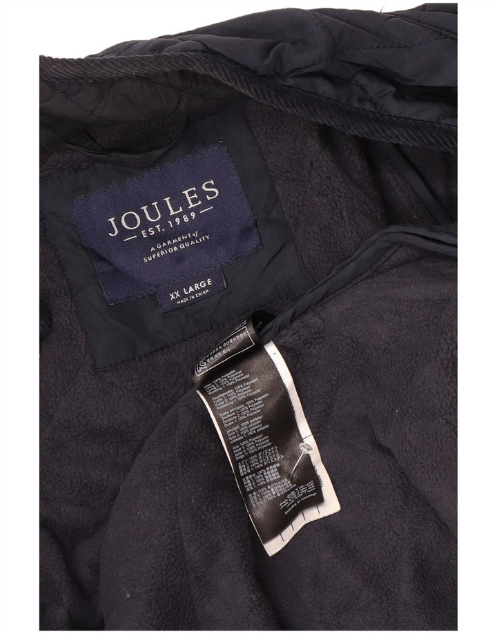 Joules muška prošivena jakna UK 44 2XL tamnoplavi poliester